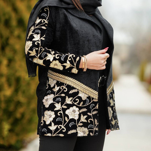 کت مخمل مجلسی خرجکار هندی