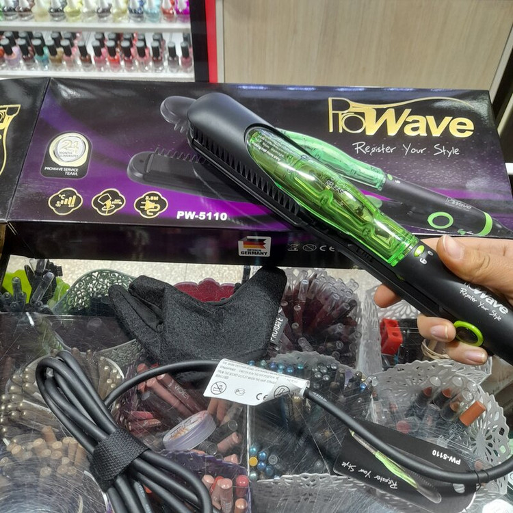 اتو موی بخار سرامیکی تورمالین پروویو مدل PW-5110