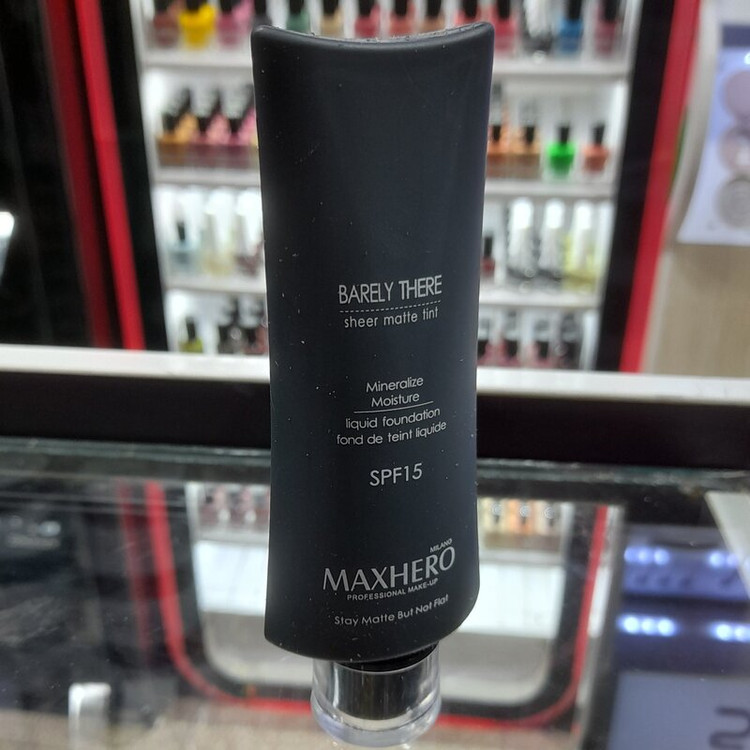 کرم پودر کرم سفید کننده مکس هیرو اصلی ساخت کشور فرانسه- SPF 15 - 45 ml -شماره ی 10