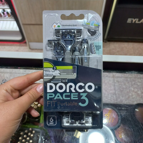 خودتراش ژیلت دورکو DORCO مدل Pace 3 Disposable بسته 6 عددی
