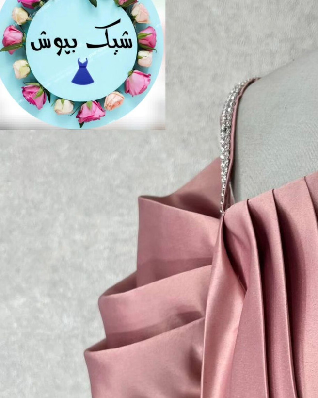 پیراهن مجلسی زنانه ساتن آمریکایی