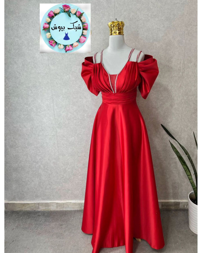 پیراهن مجلسی زنانه ساتن آمریکایی
