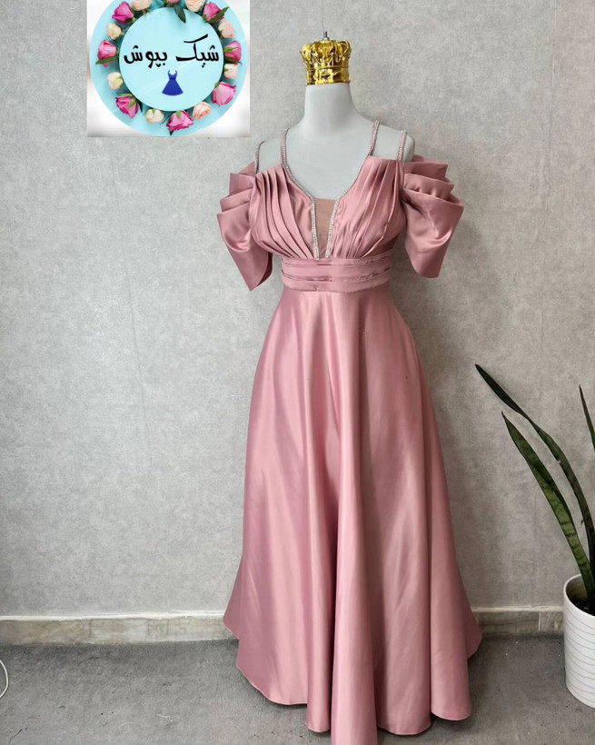 پیراهن مجلسی زنانه ساتن آمریکایی