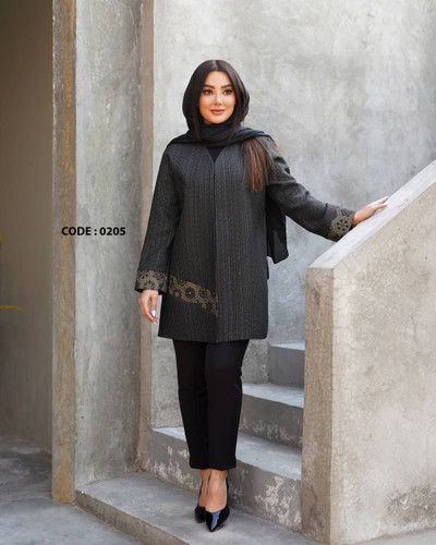 مانتو کتی زنانه سایز ۴۲ تا ۵۲ ویژه عید ۱۴۰۴