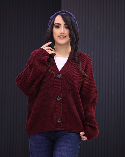 جکت بافت زنانه فری سایز