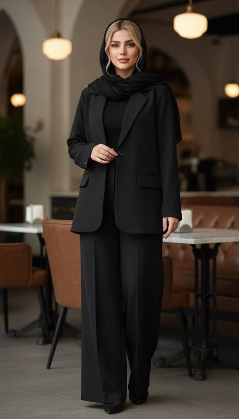 کت شلوار زنانه بزایاق درجه یک