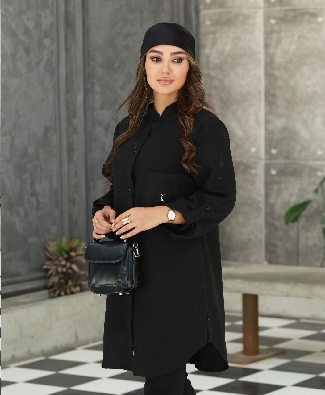 مانتوخنک قواره دار