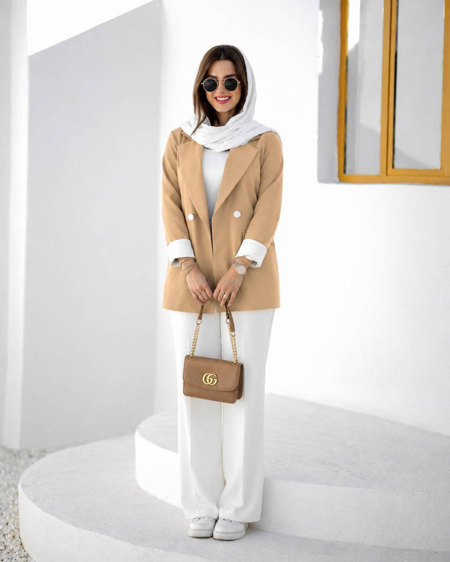کت شلوار زنانه مزونی