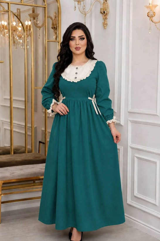 پیراهن عروسکی بلند زنانه
