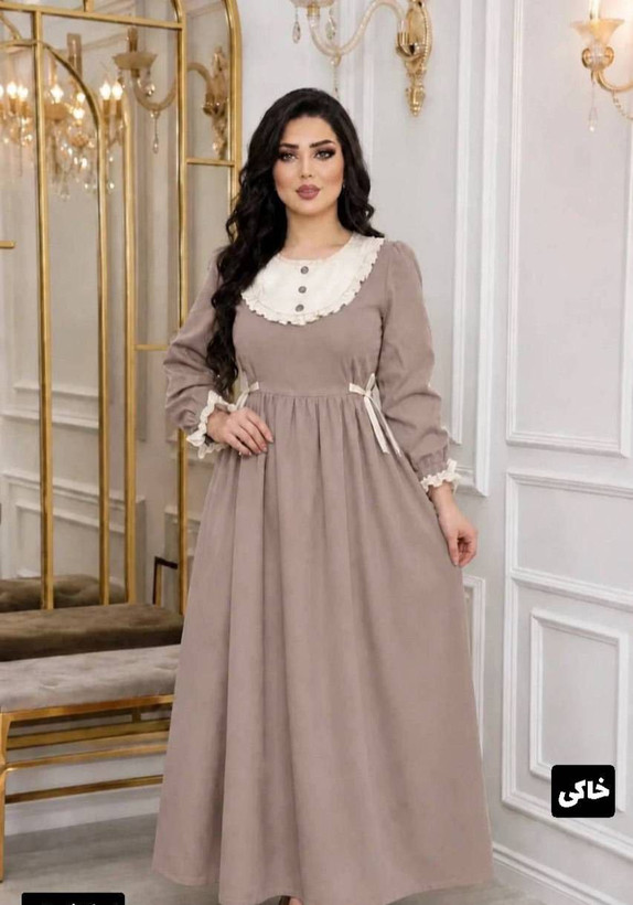 پیراهن عروسکی بلند زنانه