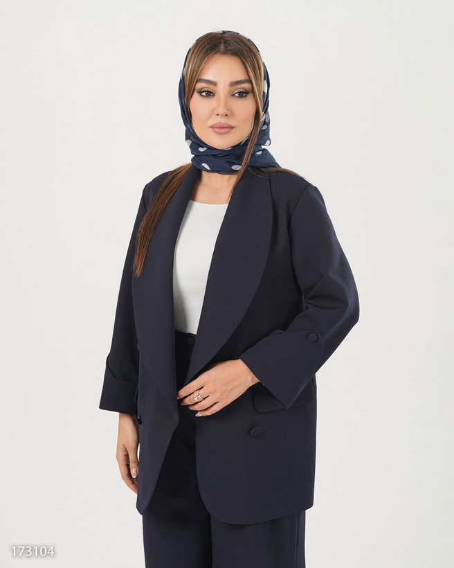 کت شلوار بگ زنانه مدل دلارز