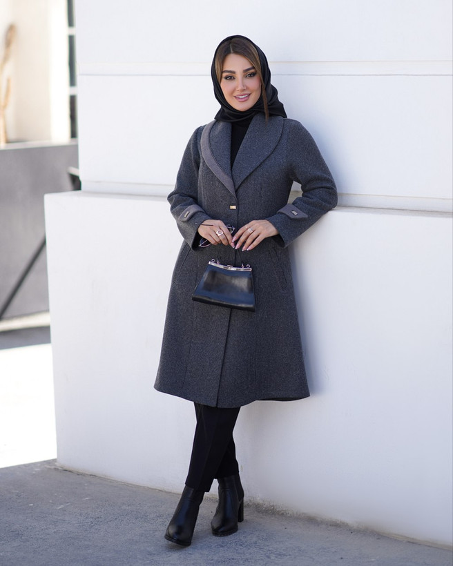 پالتو بلند زنانه سایز ۴۲ تا ۵۲
